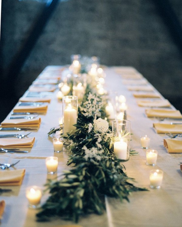 Decoração de casamento com velas