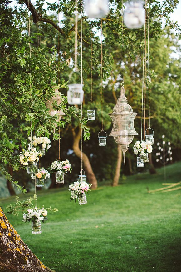 Decoração de casamento com velas