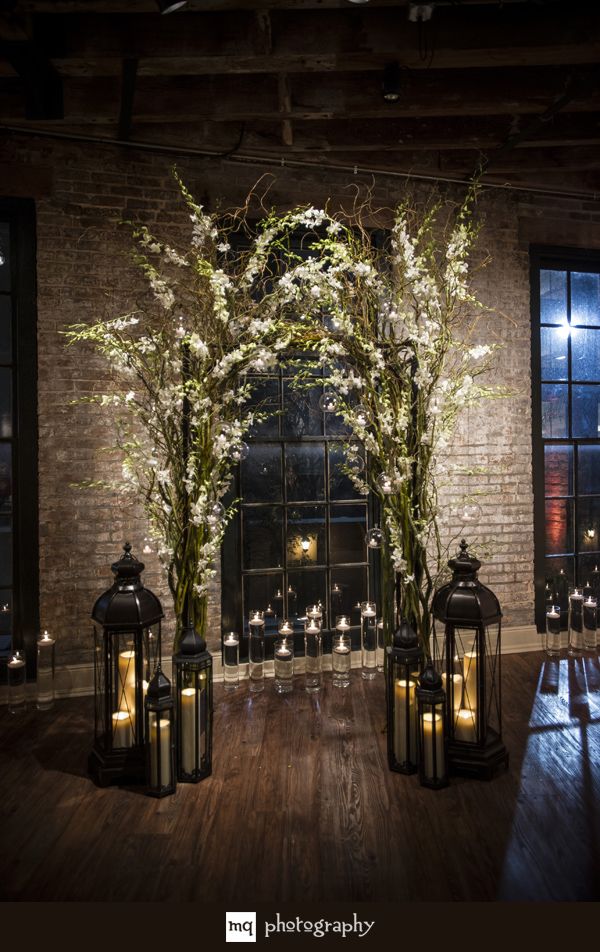 Decoração de casamento com velas