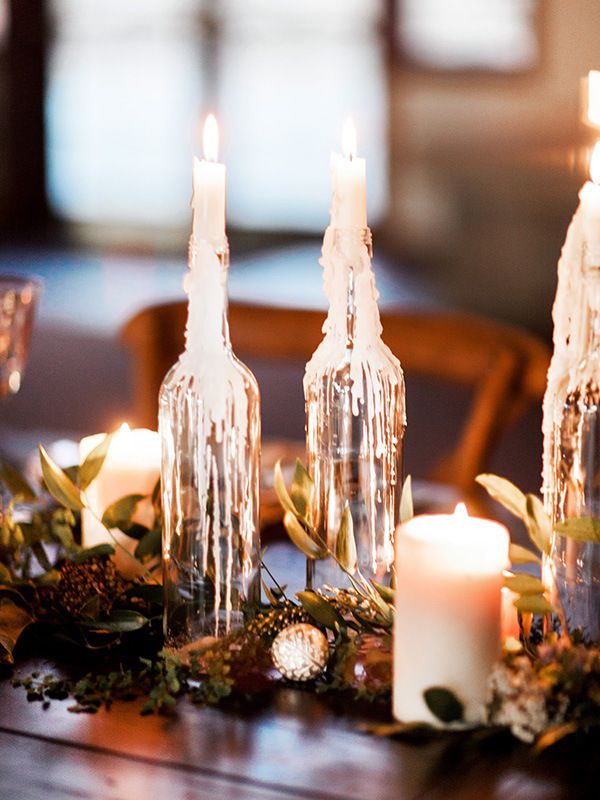 Decoração de casamento com velas