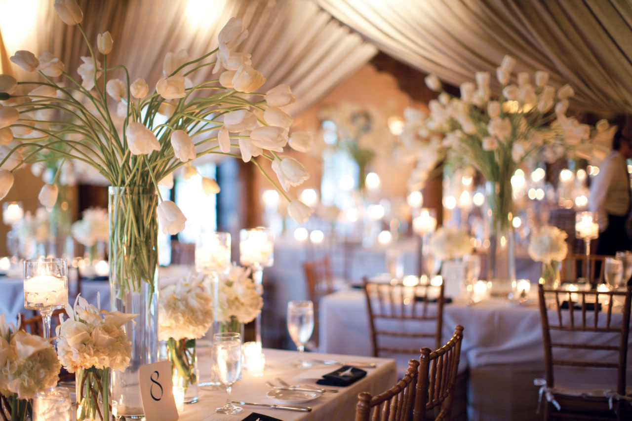 Decoração de casamento com velas