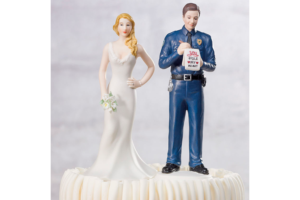 Noivinhos Engraçados Para Bolo de Casamento